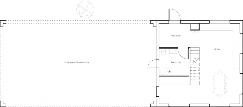 1 3 house by rever drage architects