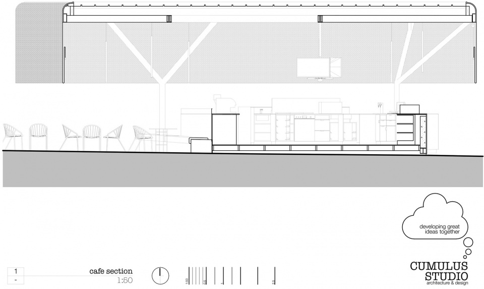 protagonist cafe by cumulus studio