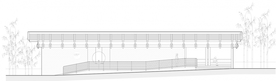 public toilet design in chuancang village china by fu yingbin