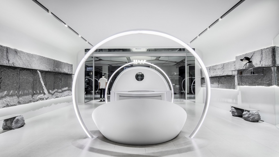 wu menswear flagship store china by cun design