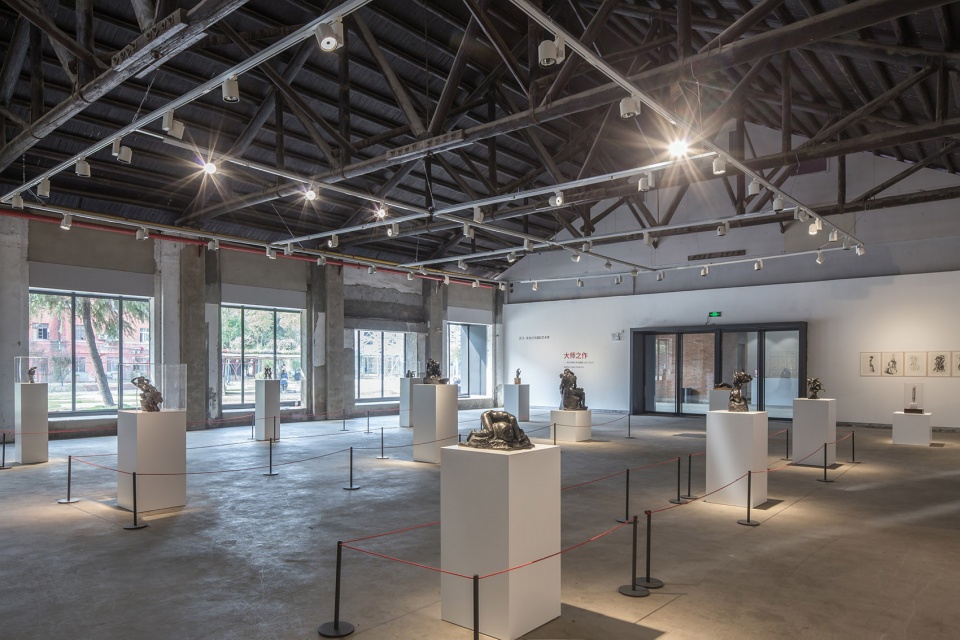 wuhan liangyou red town art design center china by uao