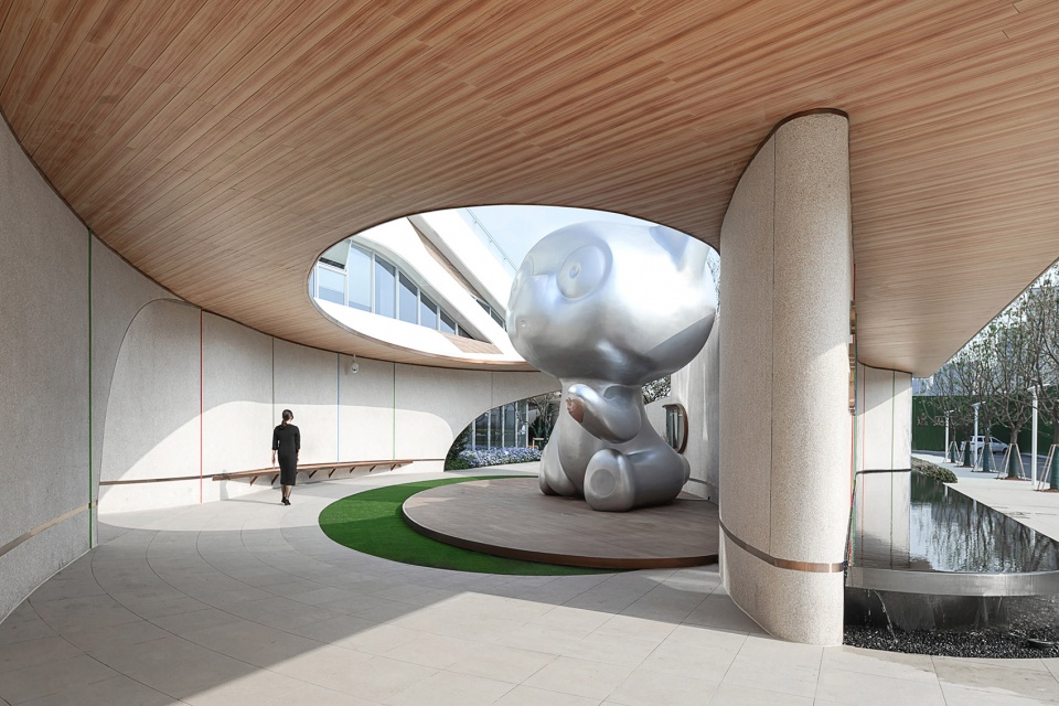cifi donut kindergarten china by tianhua architecture planning engineering ltd