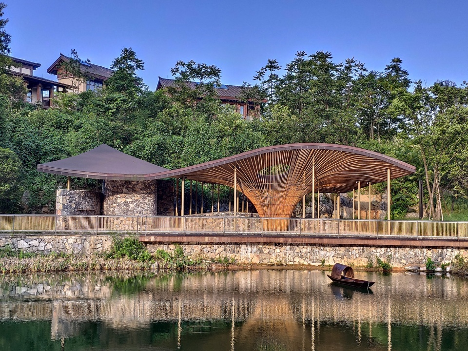 tea pavilion in return village china by wisto design