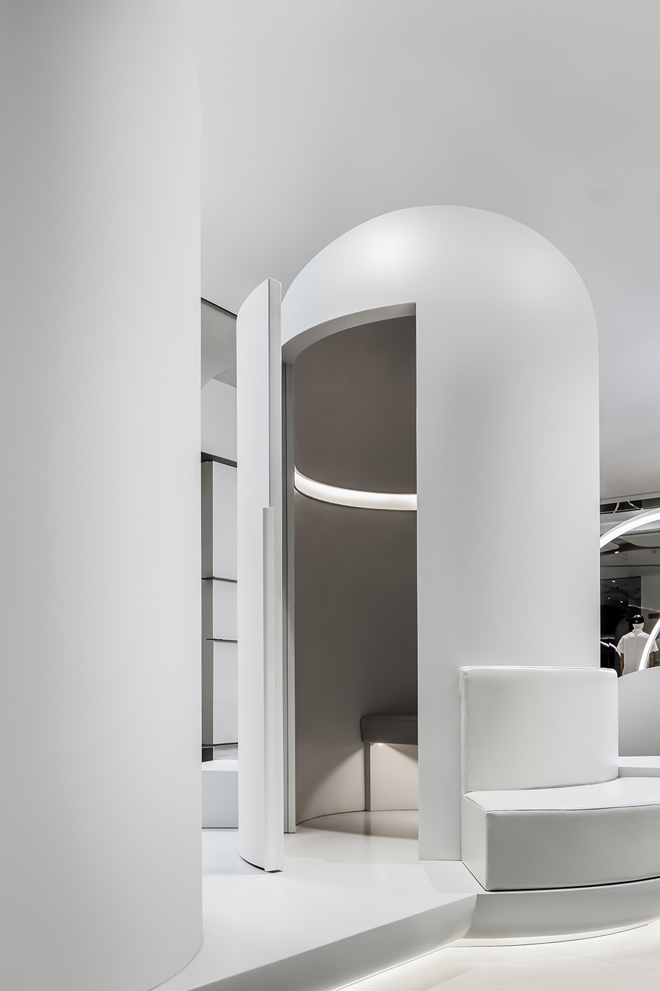 wu menswear flagship store china by cun design
