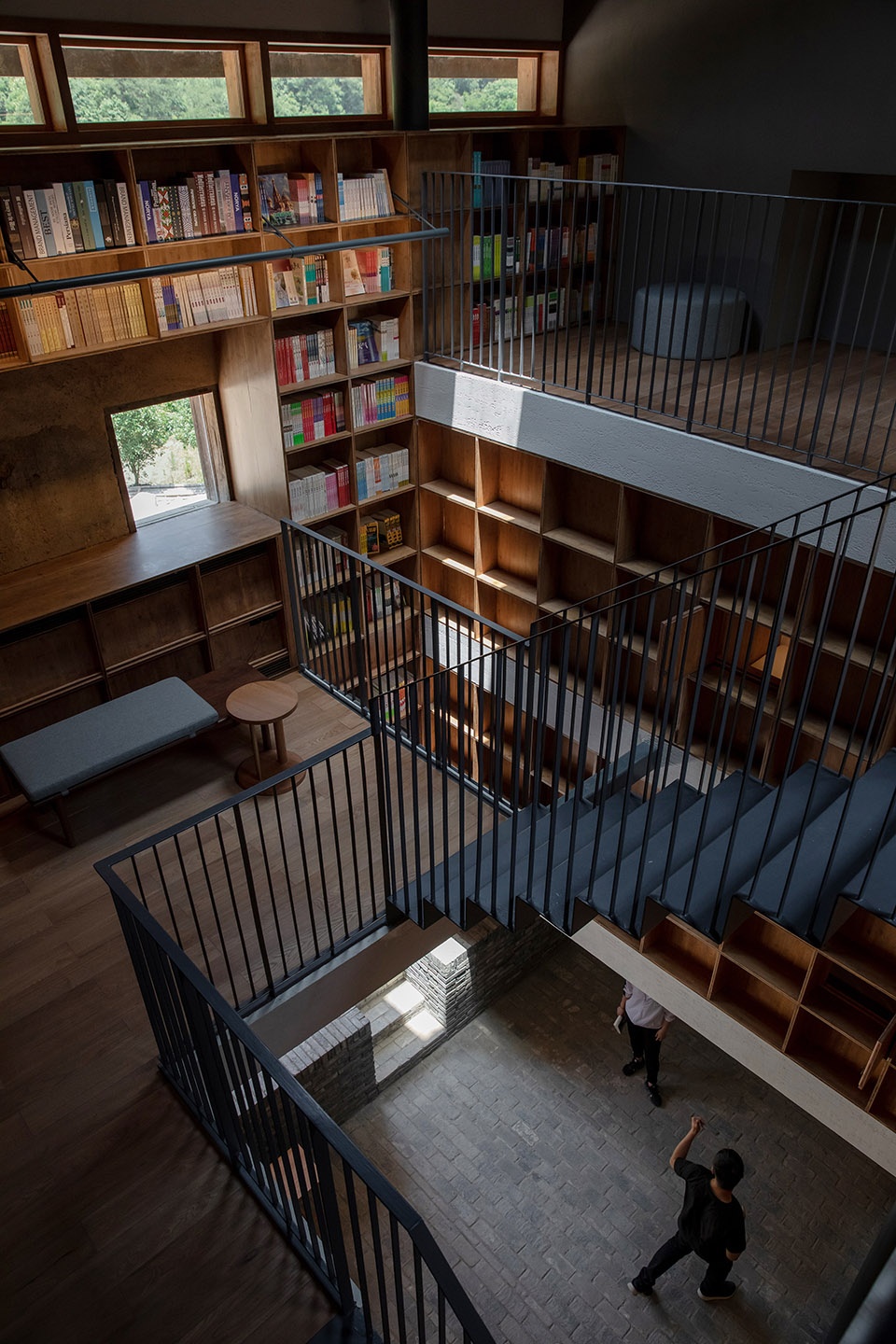 capsule hotel and bookstore in village qinglongwu china by atelier taoc