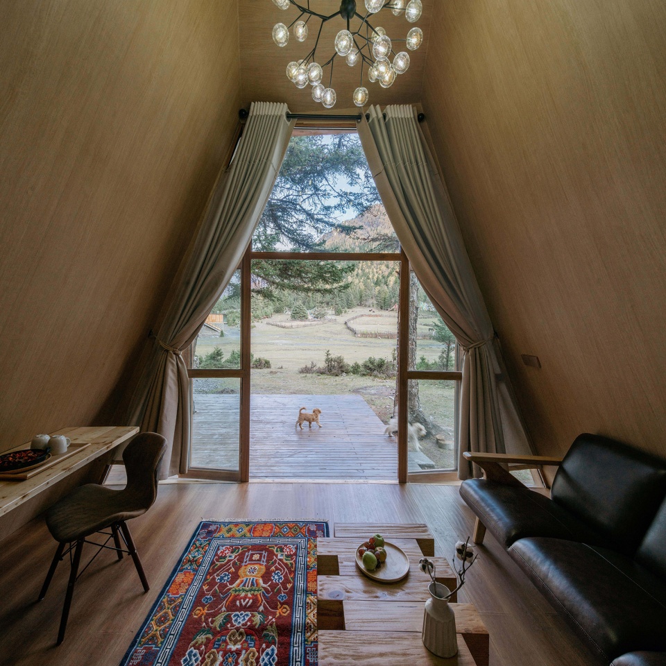 light over clouds tree house hotel china by weestudio