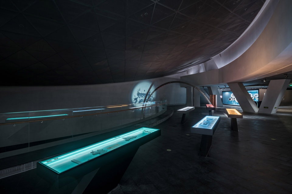 space narrative of the museum of zhang zhidong in wuhan china by diameter narrative design studio