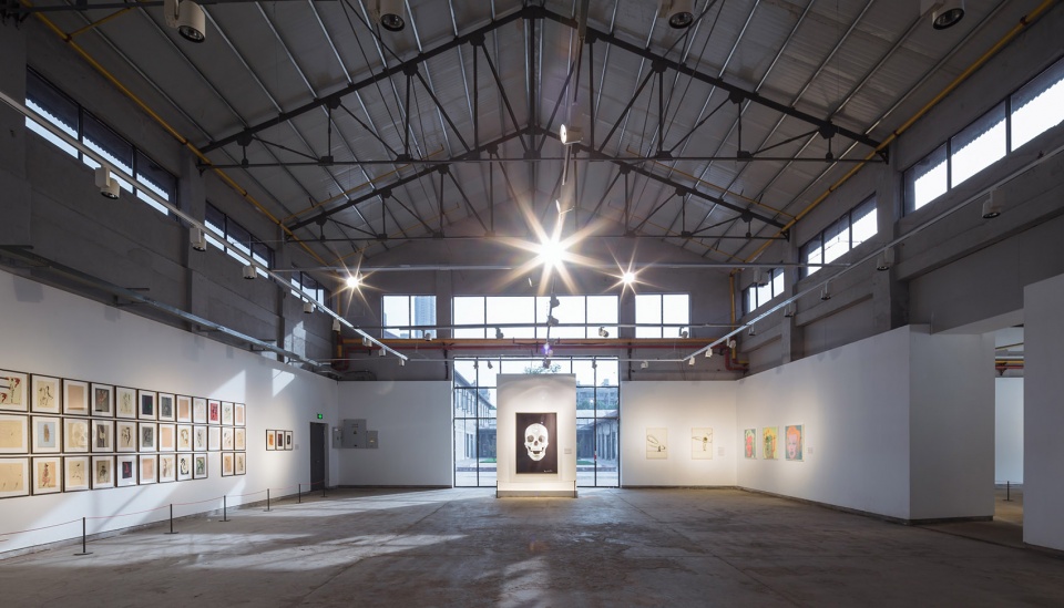 wuhan liangyou red town art design center china by uao
