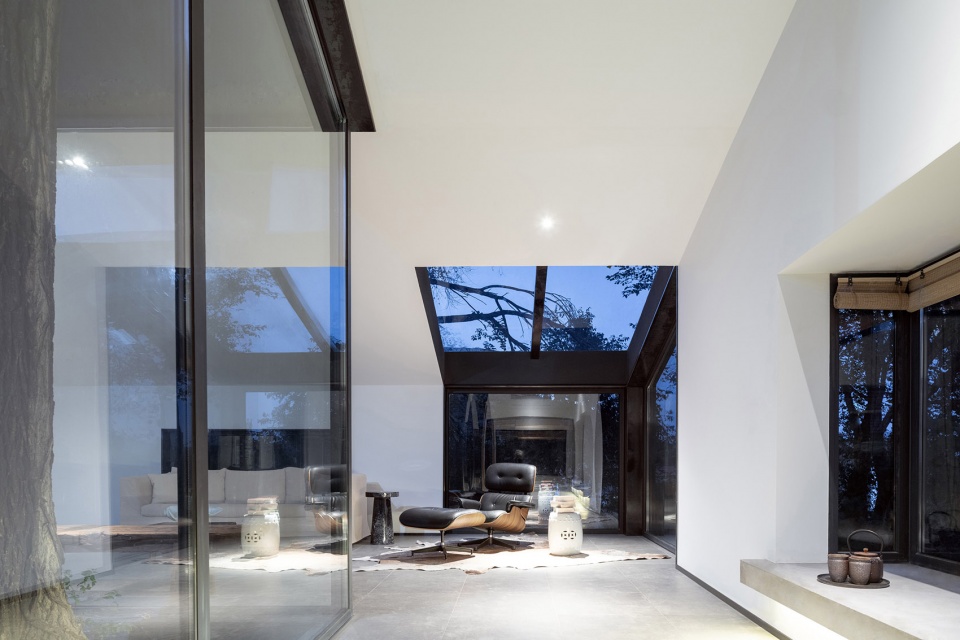 yard under the tree china by evolution design