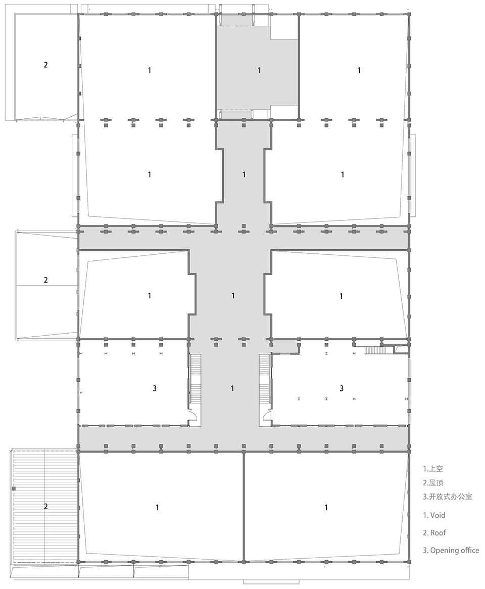 wuhan liangyou red town art design center china by uao