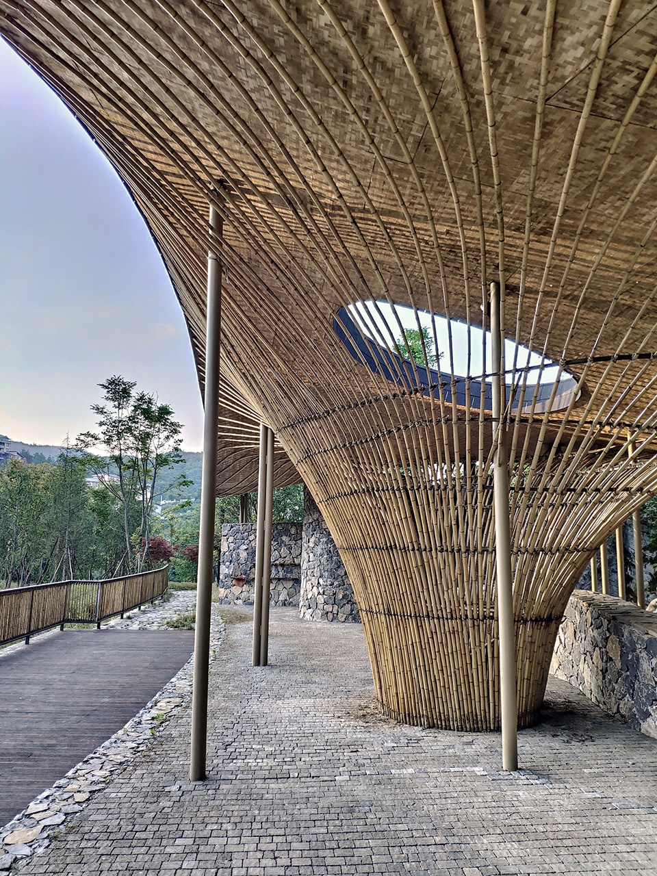 tea pavilion in return village china by wisto design