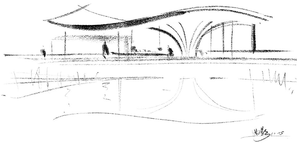tea pavilion in return village china by wisto design