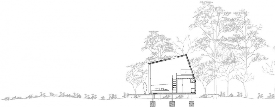 light over clouds tree house hotel china by weestudio