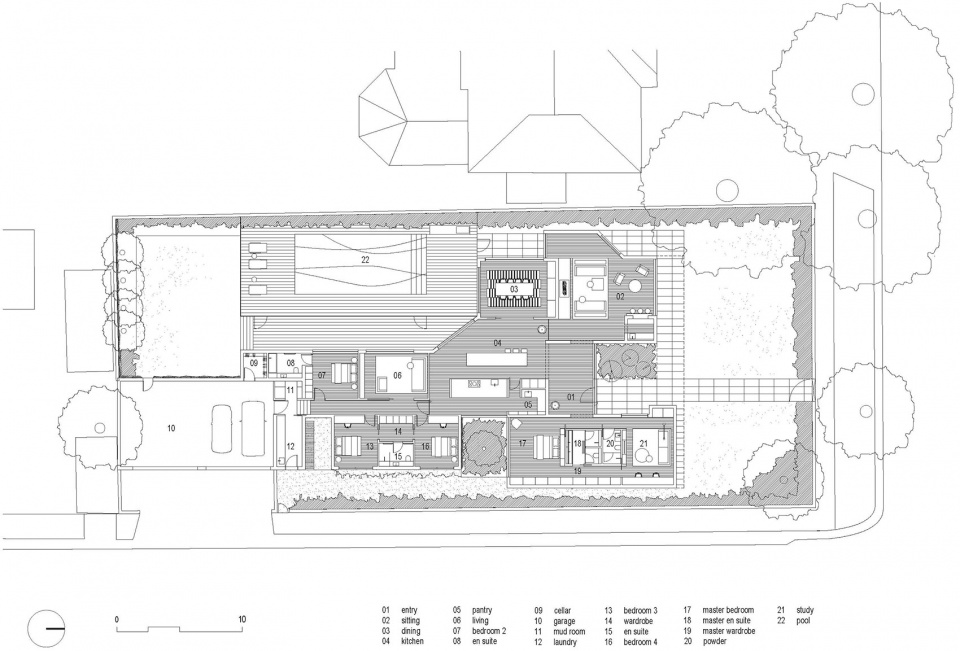 central park road residence by studiofour