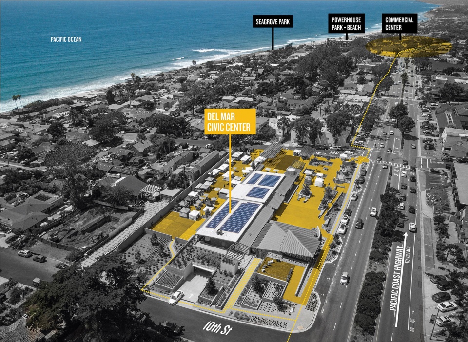 del mar civic center by miller hull