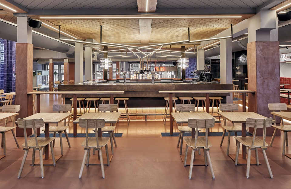 foodhallen den haag by studio modijefsky