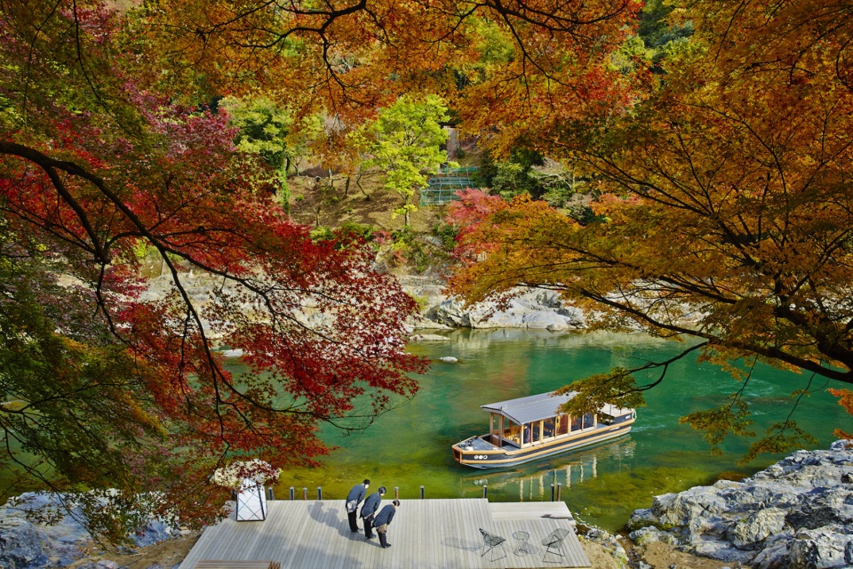 HOSHINOYA Kyoto Boat Check in 5