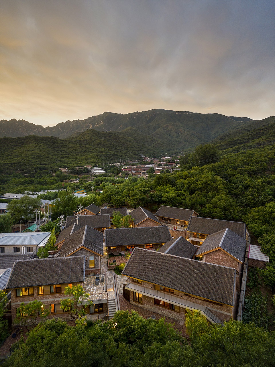 san sa village china by lllab