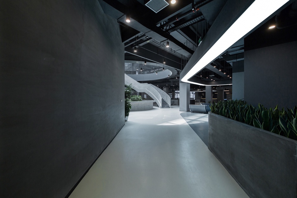 byton production base office china by indeco