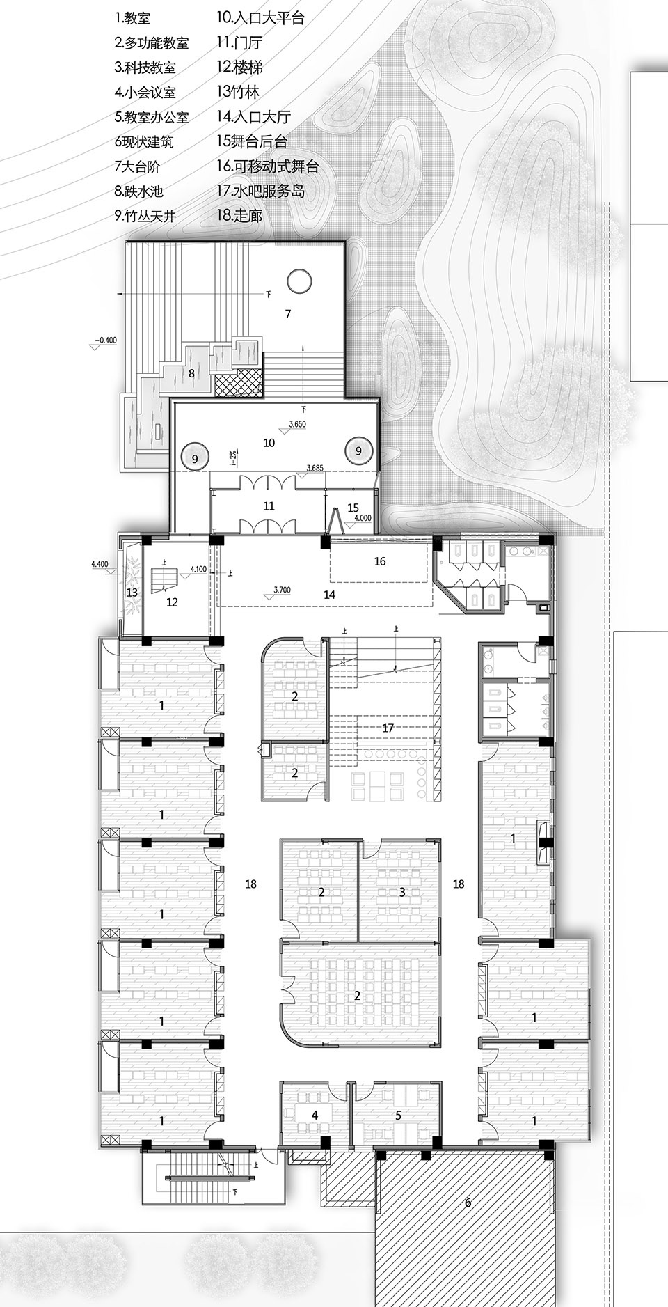 international department of beijing private junyi middle school china by edo architects