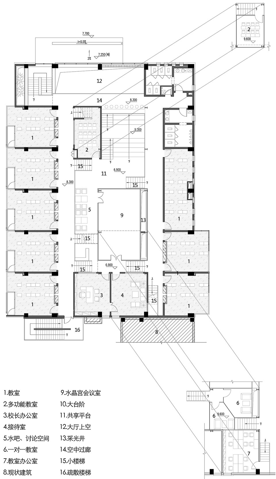 international department of beijing private junyi middle school china by edo architects