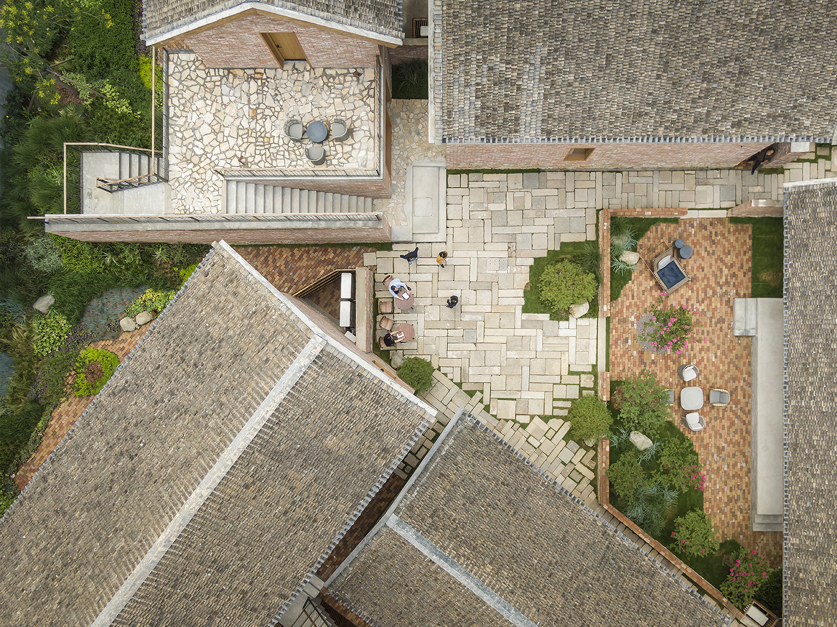 san sa village china by lllab