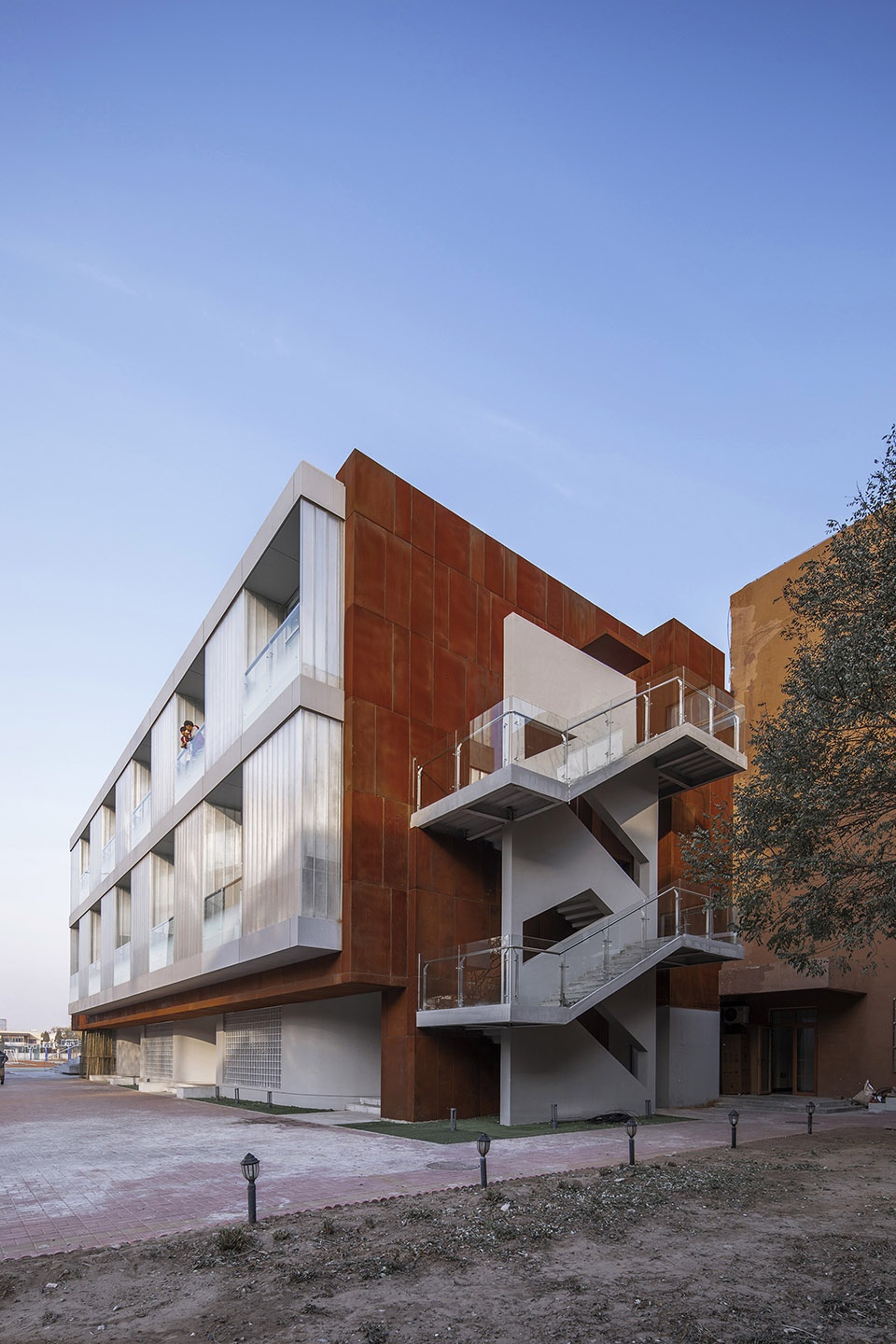 international department of beijing private junyi middle school china by edo architects