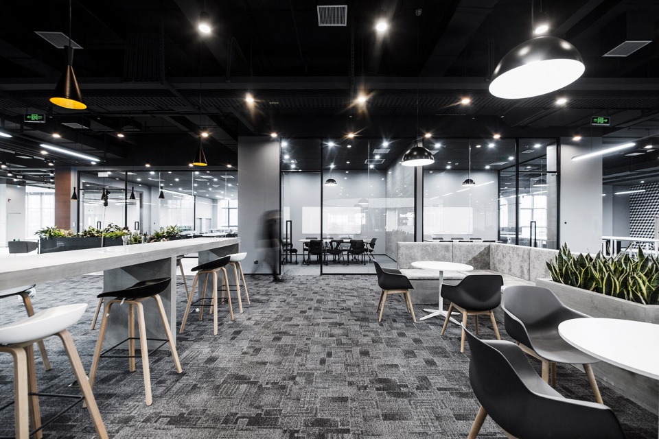 byton production base office china by indeco