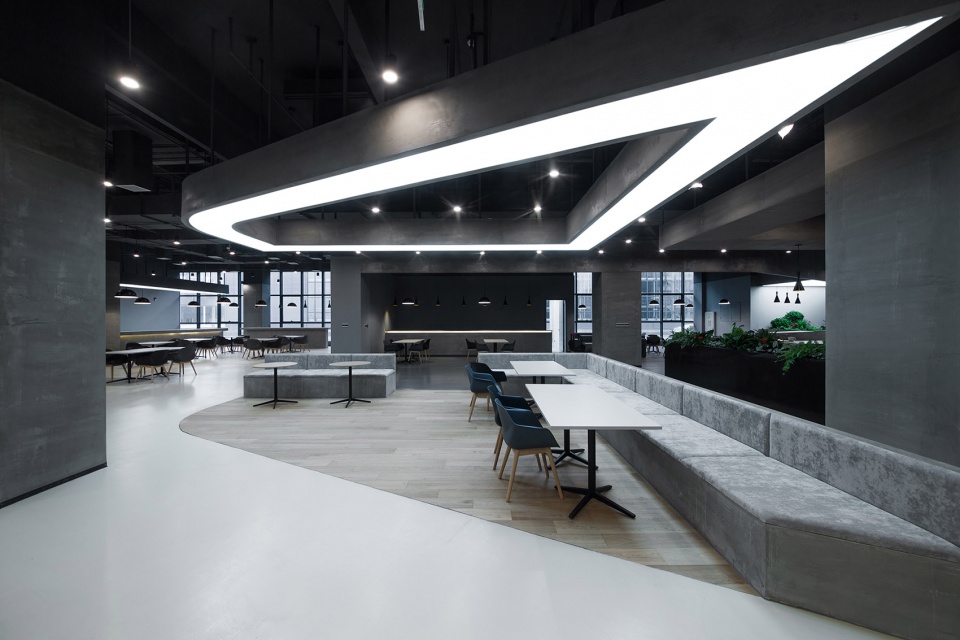 byton production base office china by indeco