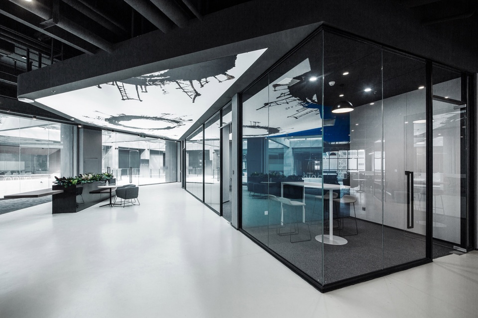 byton production base office china by indeco