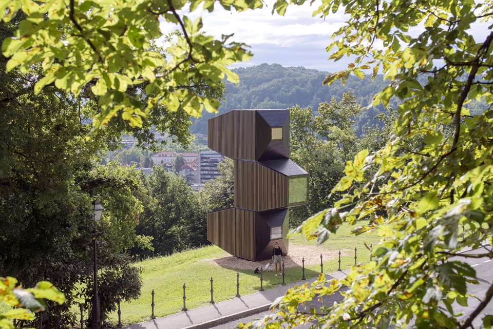 Living Unit On Ljubljana Castle by OFIS