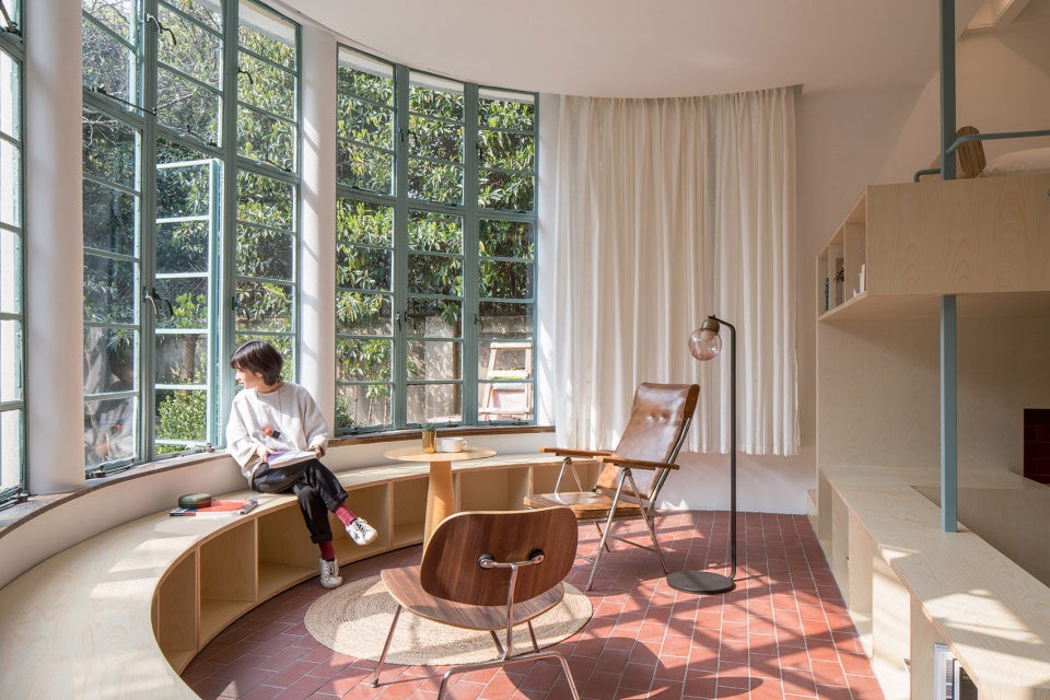 U shape room Atelier taoc