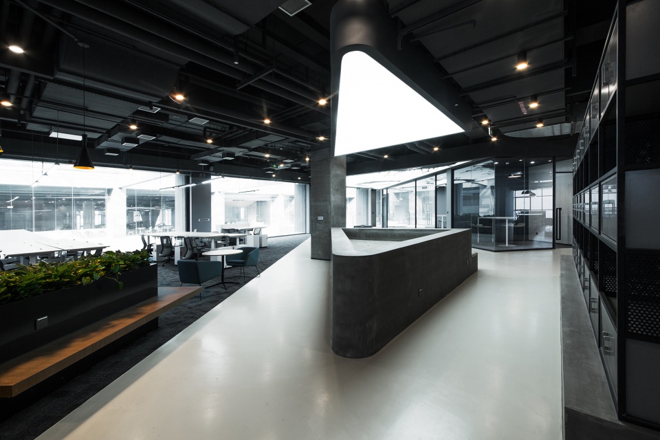byton production base office china by indeco