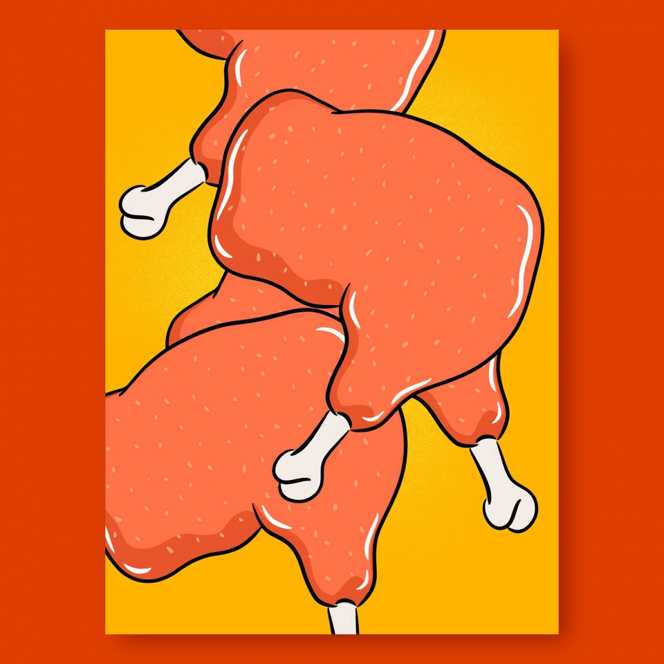 烤鸡