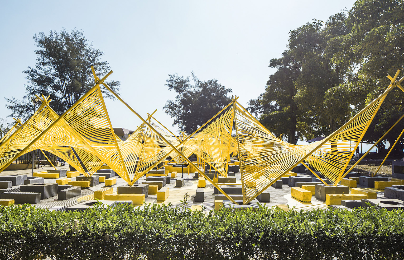 bonfire installation china by mat office