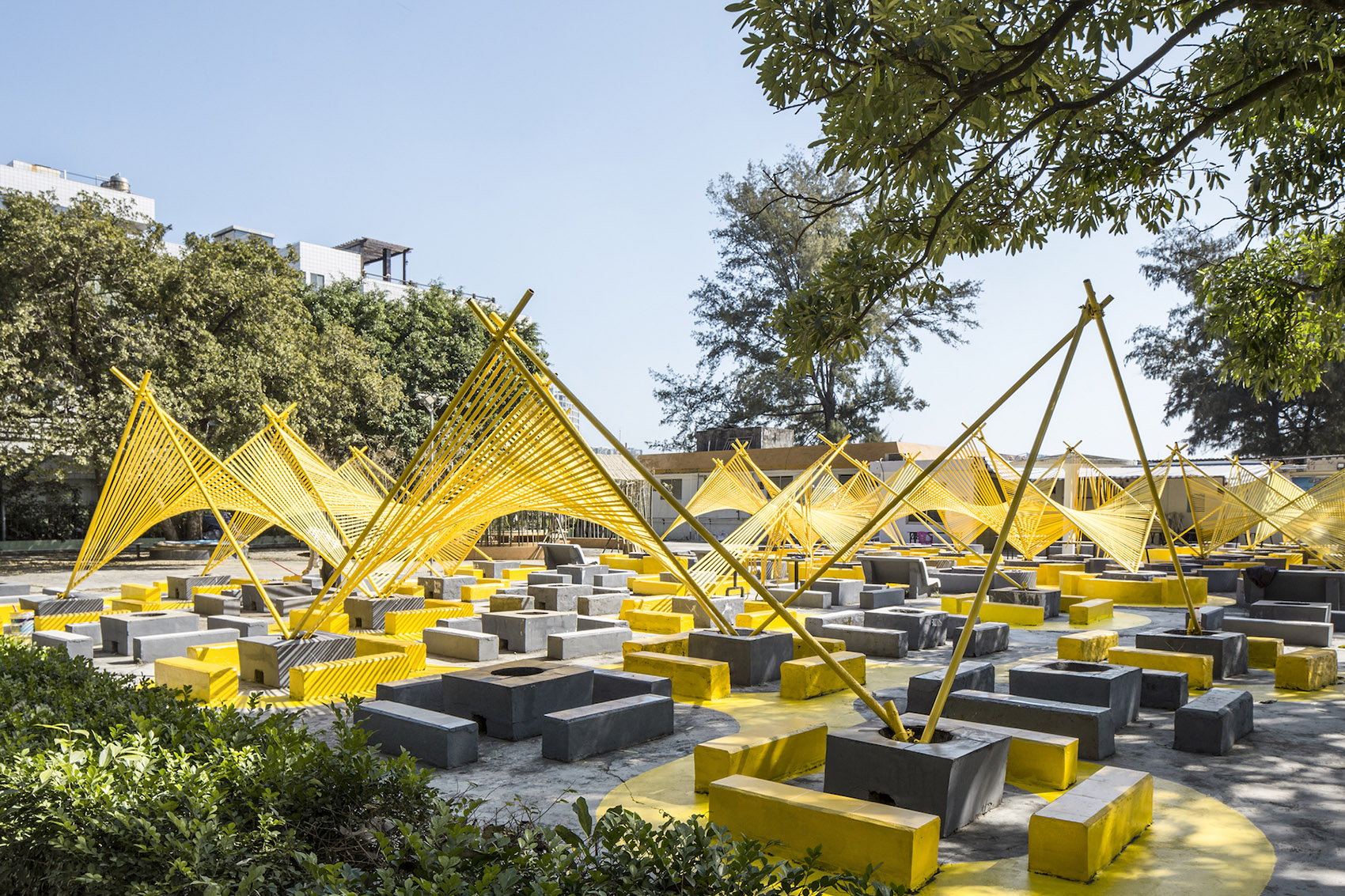 bonfire installation china by mat office