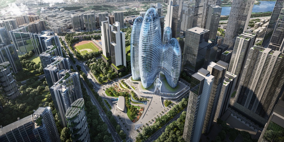 zaha hadid architect to build oppo headquarters in shenzhen china.jpg