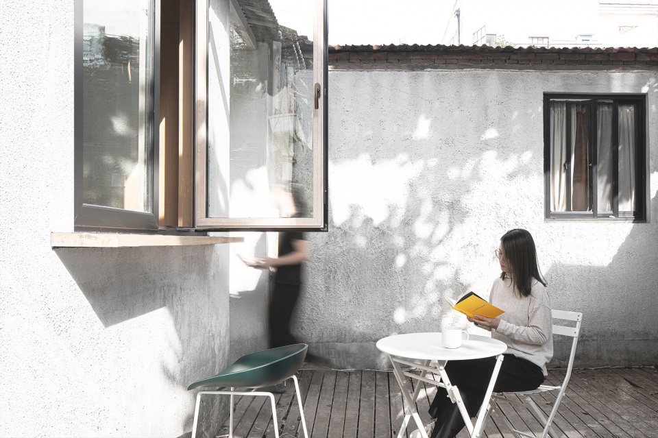 yard apartment china by qisi design