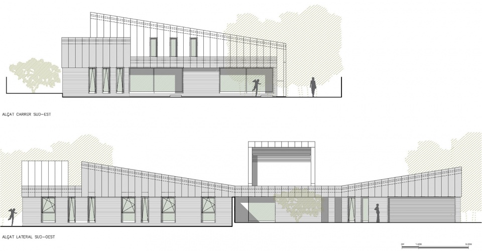 casa unifamiliar mj by alventosa morell arquitectes