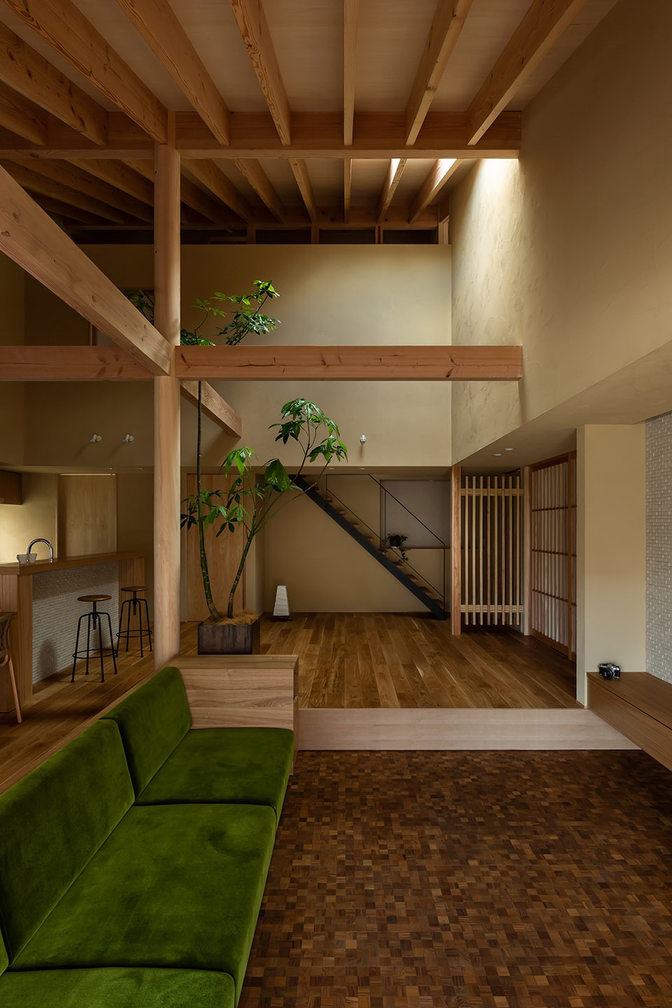 hikone house by hearth architects