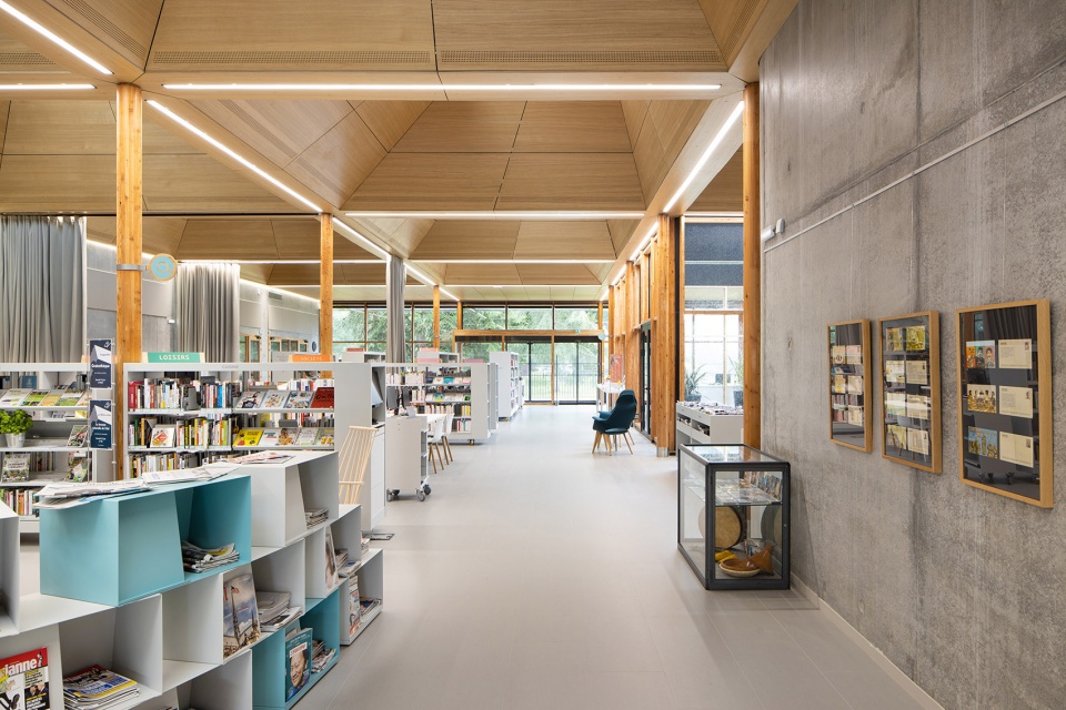 pierre veilletet library in bordeaux cauderan by atelier darchitecture king kong