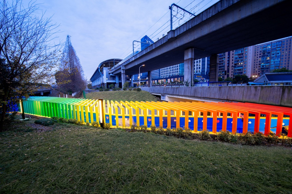 archive spaces under the bridge