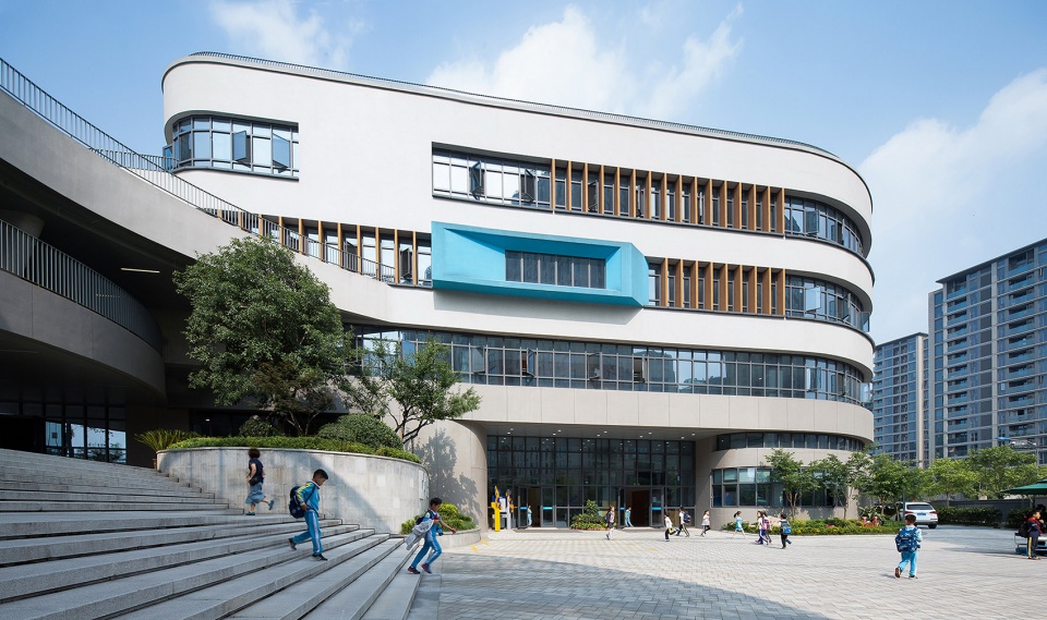 hangzhou shengli elementary school new city campus and kindergartens affiliated china by uad