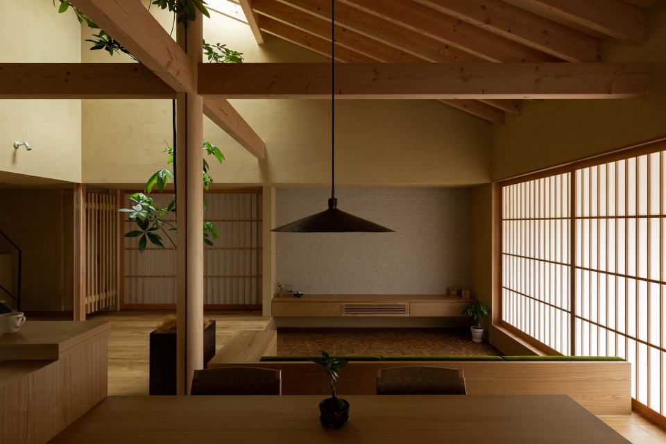 hikone house by hearth architects