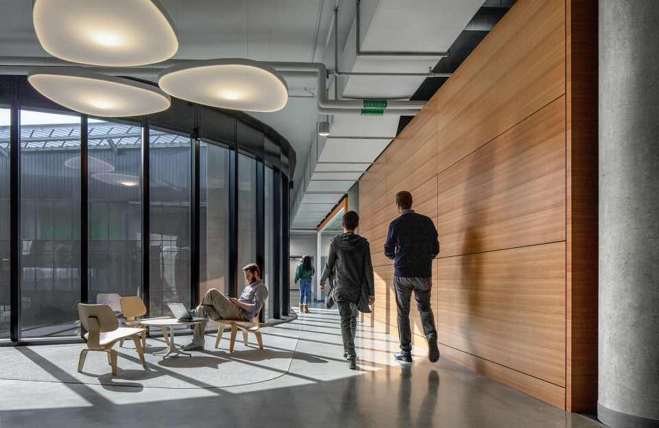 student services building by co architects