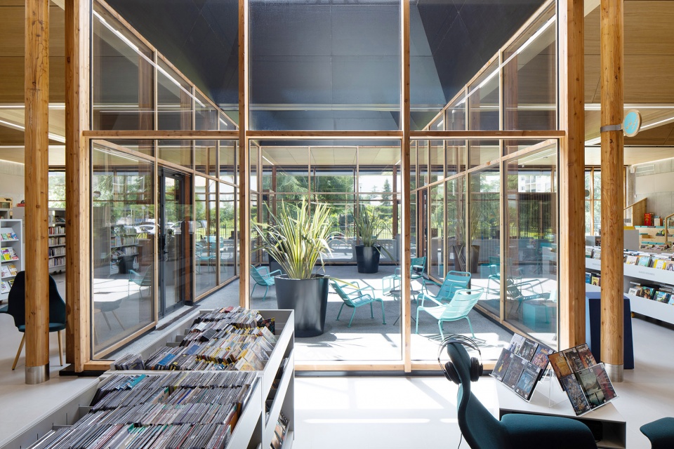 pierre veilletet library in bordeaux cauderan by atelier darchitecture king kong