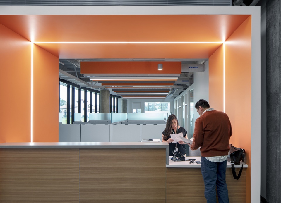 student services building by co architects