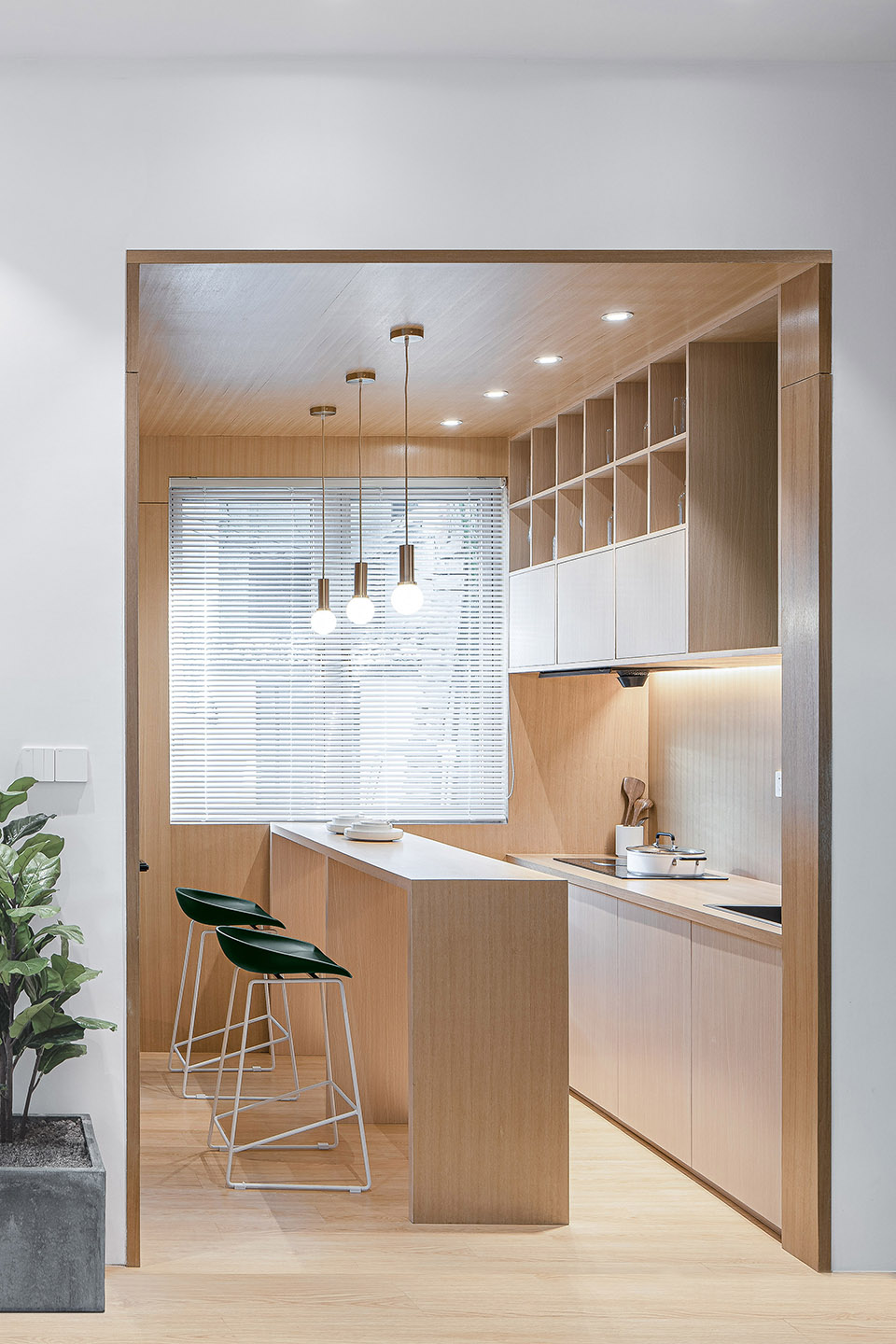 yard apartment china by qisi design
