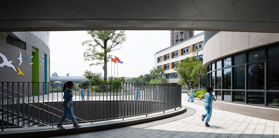 hangzhou shengli elementary school new city campus and kindergartens affiliated china by uad