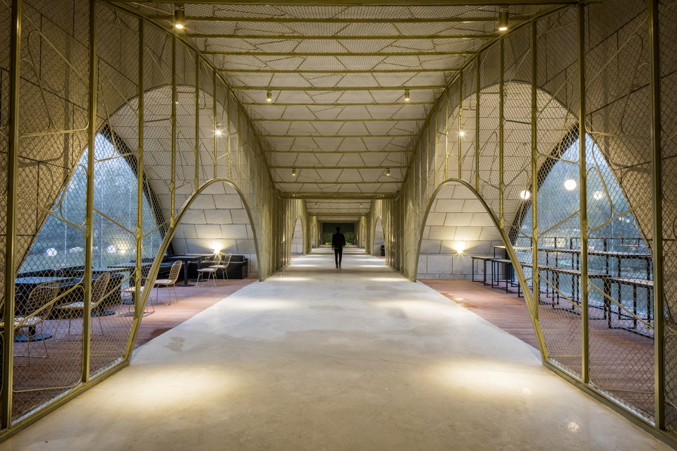 archive spaces under the bridge